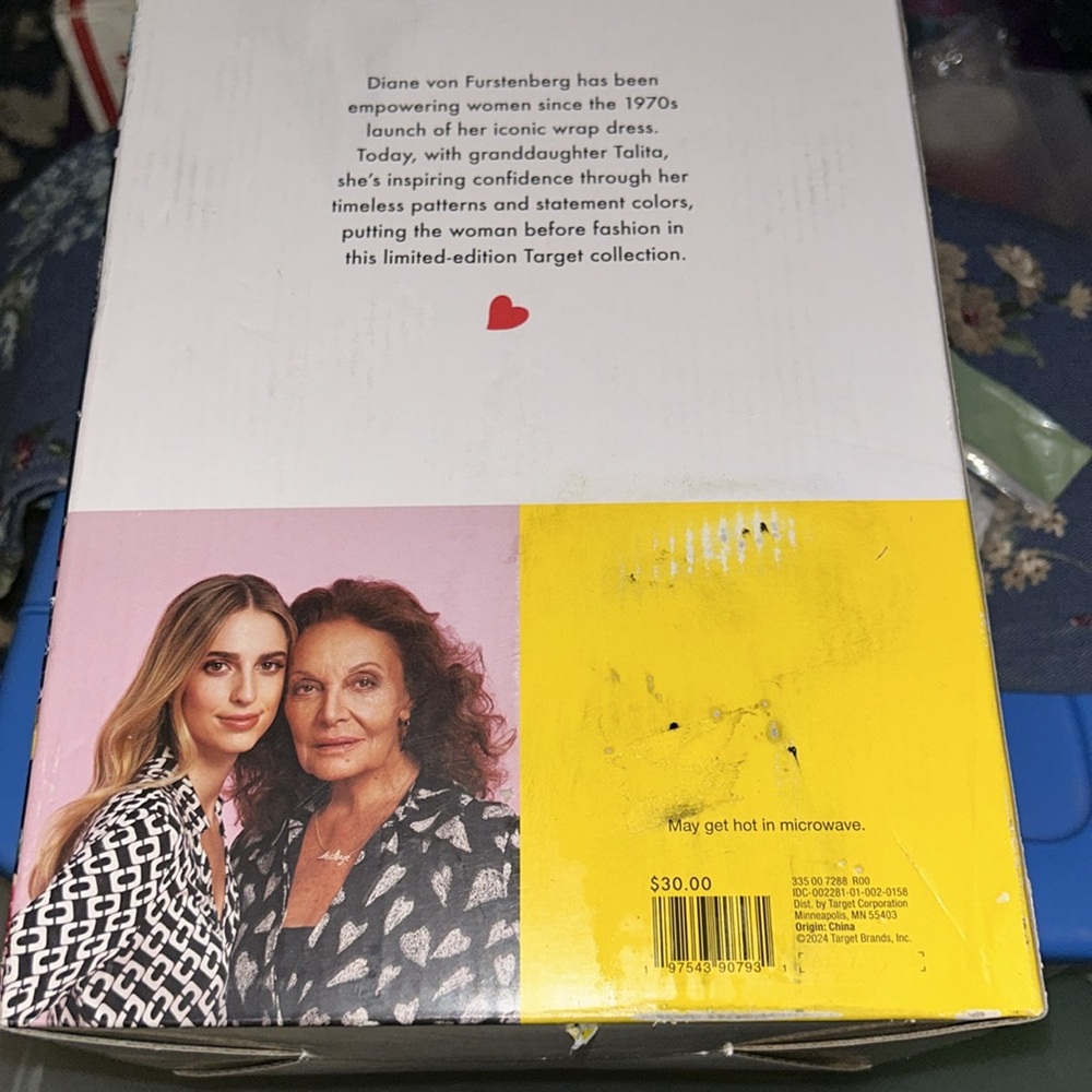 NWT DVF for Target Floral Toile 4pc SaladPlate Set-Diane Von Furstenberg - Picture 9 of 11